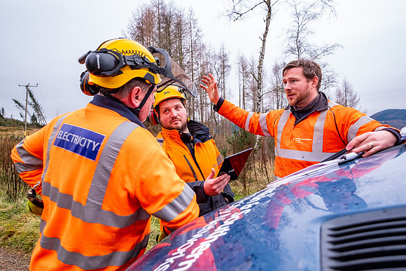 SSEN_Storm_Arwen_Engineers_Callander